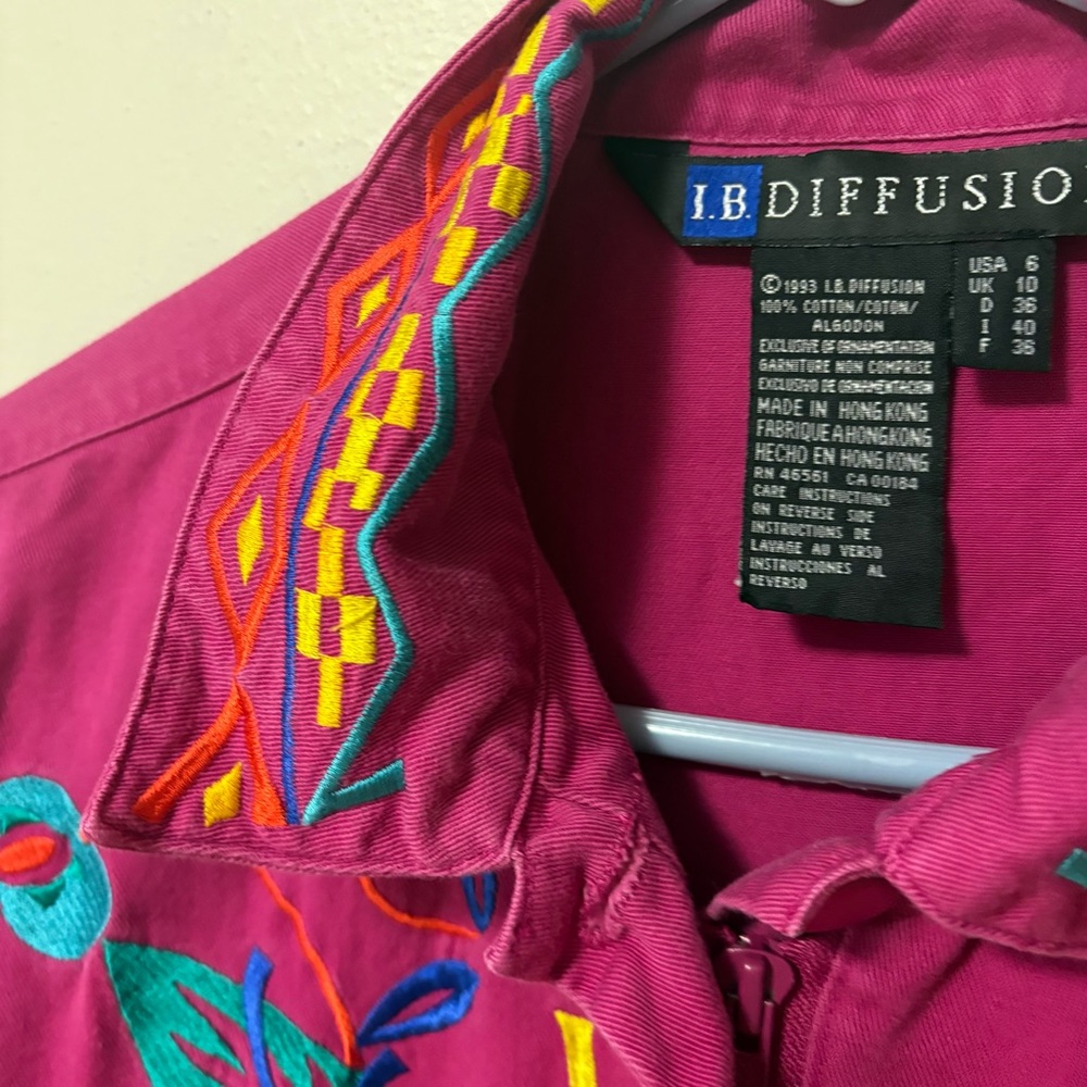 Vintage Embroidered Jacket from 1993 - Picture 5 of 10